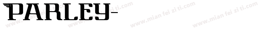 Parley字体转换