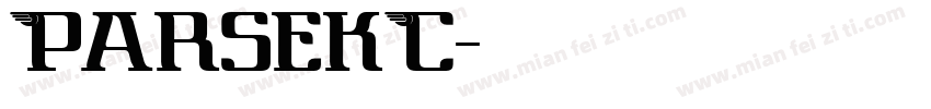 ParsekC字体转换