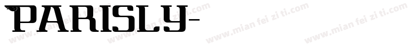 Parisly字体转换