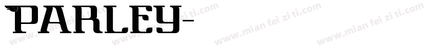 Parley字体转换