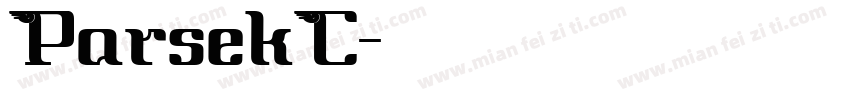ParsekC字体转换