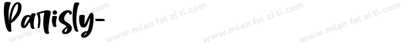Parisly字体转换