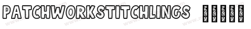 patchworkStitchlings字体转换