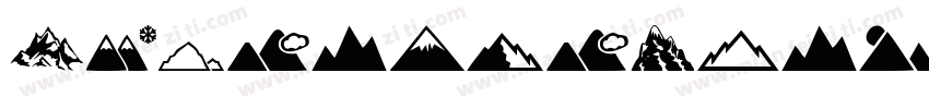 MountainRetreat字体转换