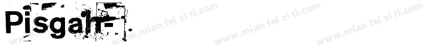 Pisgah字体转换