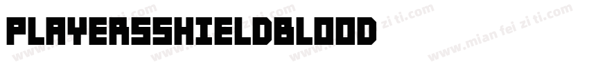 PlayersShieldBlood字体转换