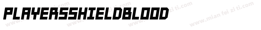 PlayersShieldBlood字体转换