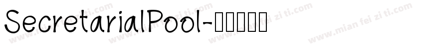 SecretarialPool字体转换
