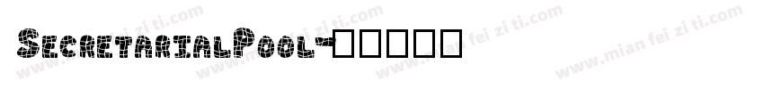 SecretarialPool字体转换