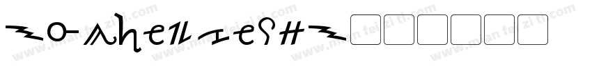 OldeChicago字体转换