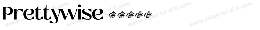 Prettywise字体转换