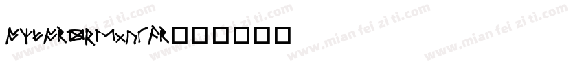 OxfordRegular字体转换