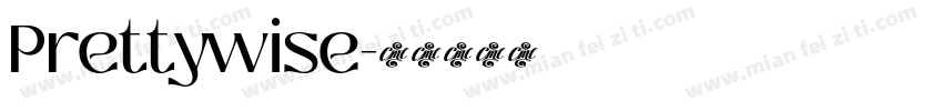 Prettywise字体转换
