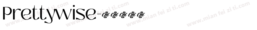 Prettywise字体转换