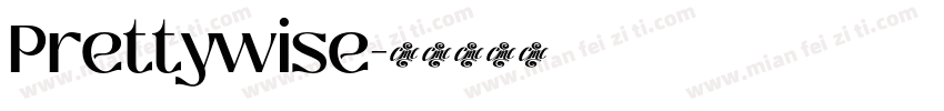 Prettywise字体转换