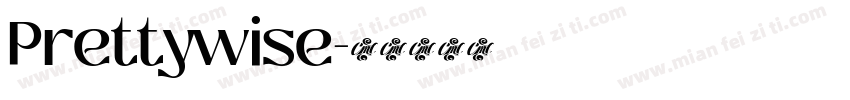 Prettywise字体转换