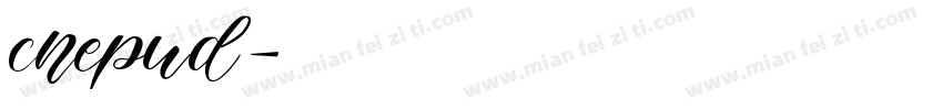cnepud字体转换