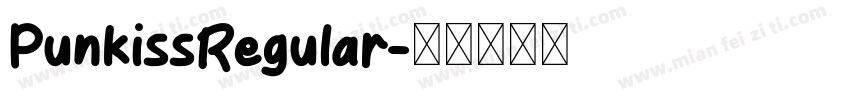 PunkissRegular字体转换
