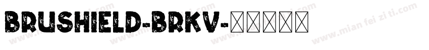 Brushield-BRKV字体转换
