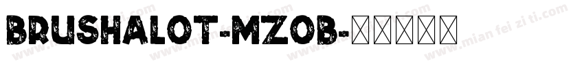 Brushalot-MzOB字体转换