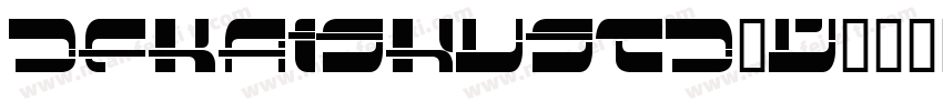 dfkaishustd-w3字体转换