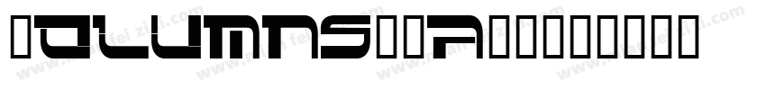 Columns-0aX4字体转换