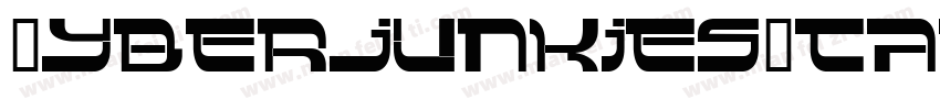 CyberjunkiesItalic-oVB4字体转换