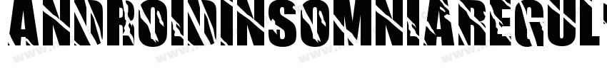 AndroidInsomniaRegul字体转换