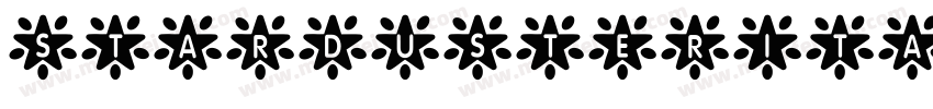 stardusterital字体转换