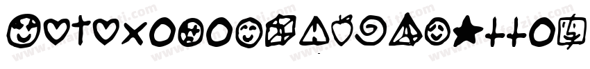 SaladeDeFruitsPomme字体转换