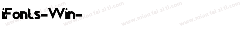 iFonts-Win字体转换
