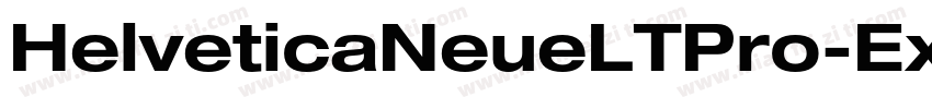 HelveticaNeueLTPro-Ex-常规字体转换