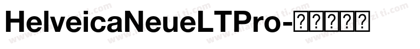 HelveicaNeueLTPro字体转换
