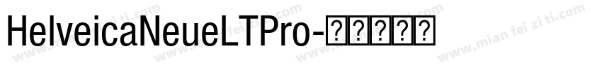 HelveicaNeueLTPro字体转换