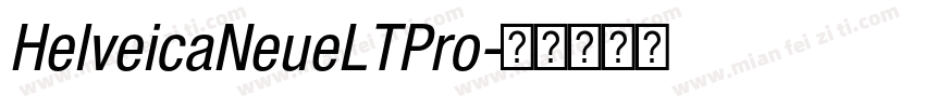 HelveicaNeueLTPro字体转换