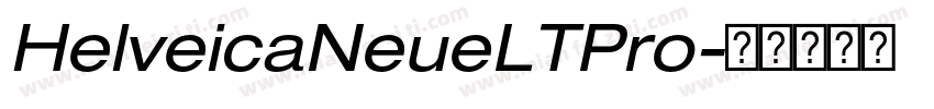 HelveicaNeueLTPro字体转换