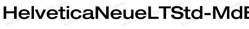 HelveticaNeueLTStd-MdEx字体转换