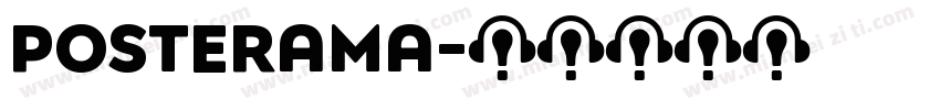 Posterama字体转换