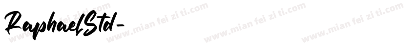 RaphaelStd字体转换