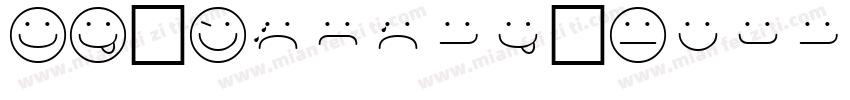 BY-Smiley-Face字体转换