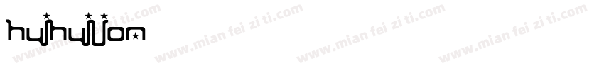 Huihuilion字体转换