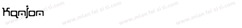 KANION字体转换