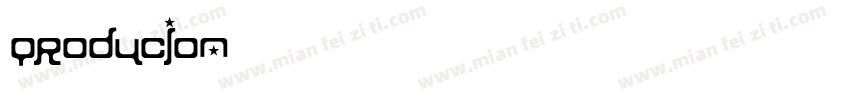 producion字体转换