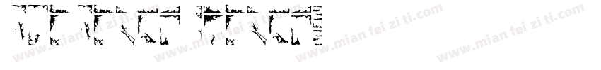 TwoTonedStoned字体转换