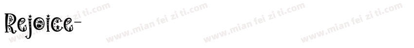 Rejoice字体转换