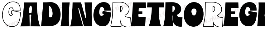 GadingRetroRegular字体转换