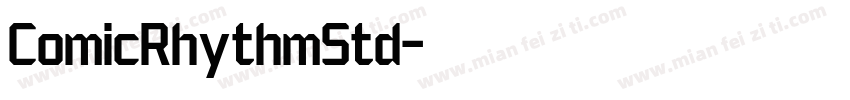 ComicRhythmStd字体转换