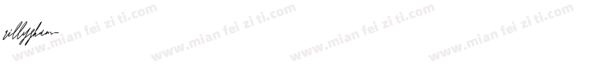 rillysham字体转换