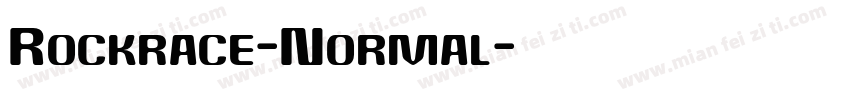 Rockrace-Normal字体转换