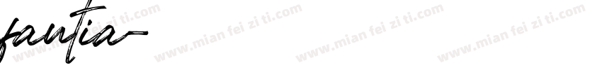 fantia字体转换